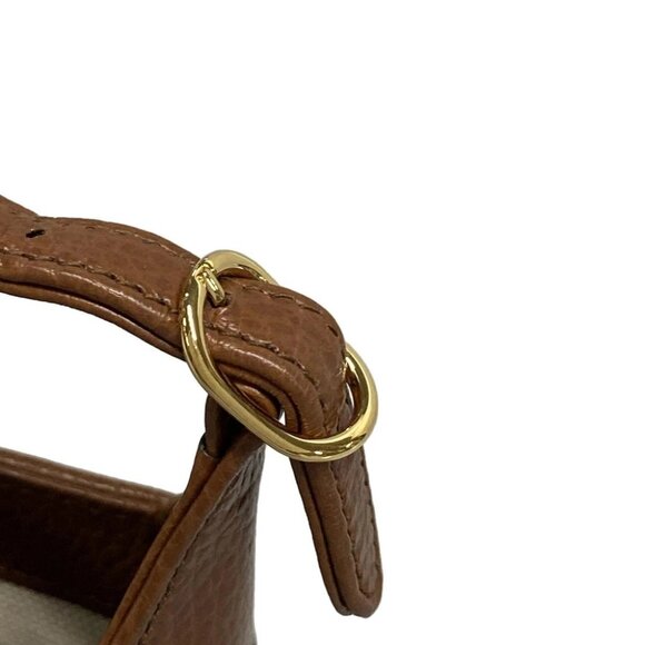 GUCCI Jackie 1961 mini bag Navy Brown Denim Leather Handbag - Picture 11 of 16